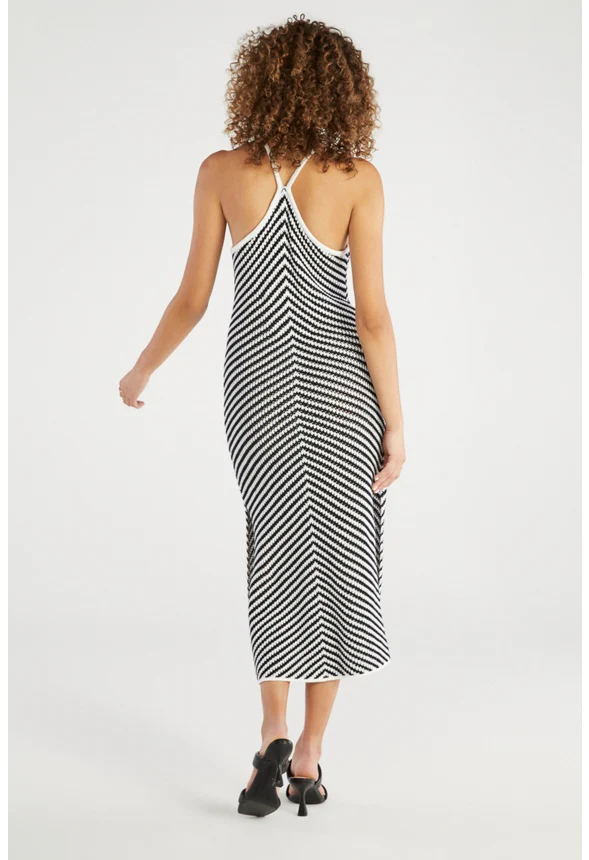 Chevron Stitch Midi Dress - Image 2