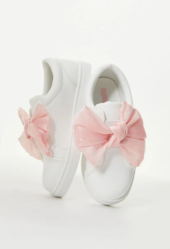 Chiffon Bow Slip On Sneaker - Image 3