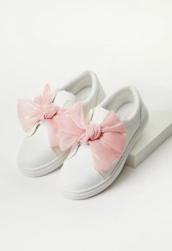 Chiffon Bow Slip On Sneaker - Image 4