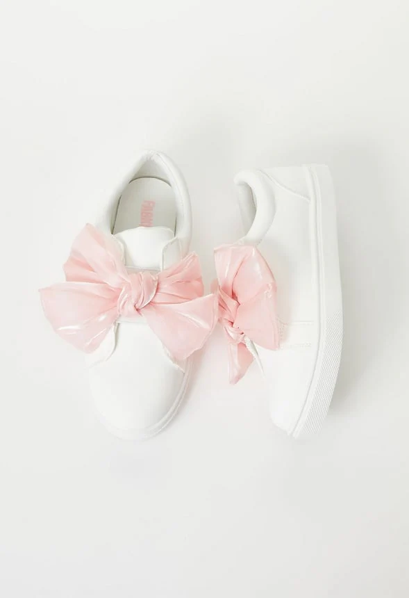 Chiffon Bow Slip On Sneaker - Image 7