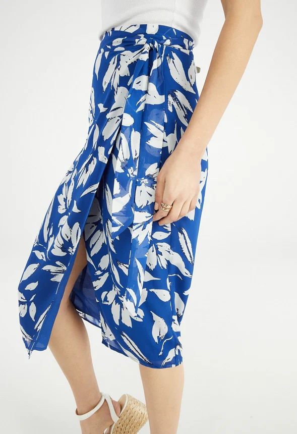 Chiffon Versatile Wrap Skirt - Image 2