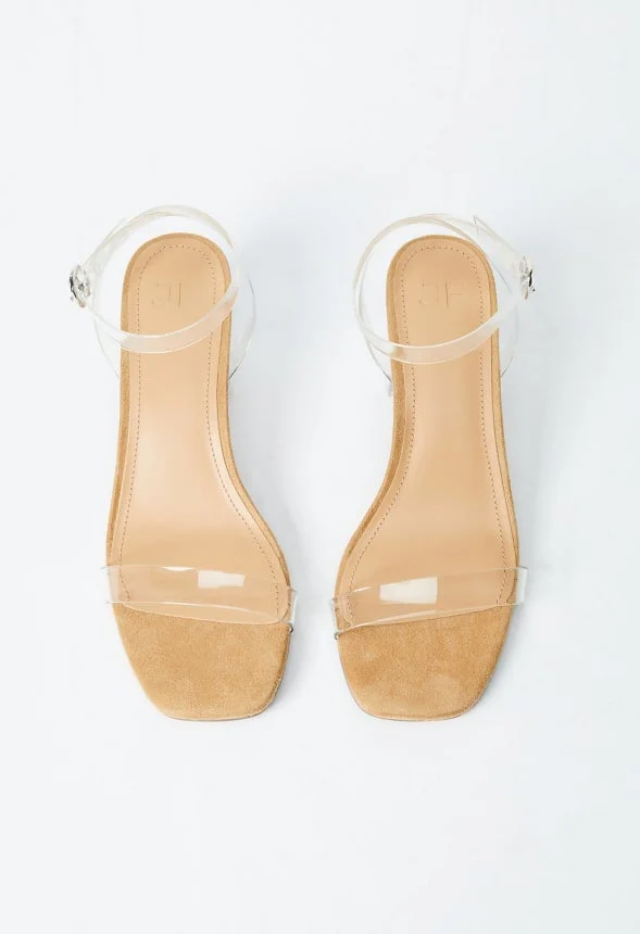 Chloe Clear Heeled Sandal - Image 5