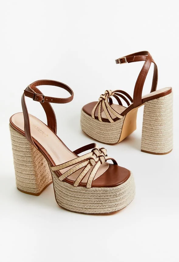 Christa Espadrille Platform Sandal - Image 5