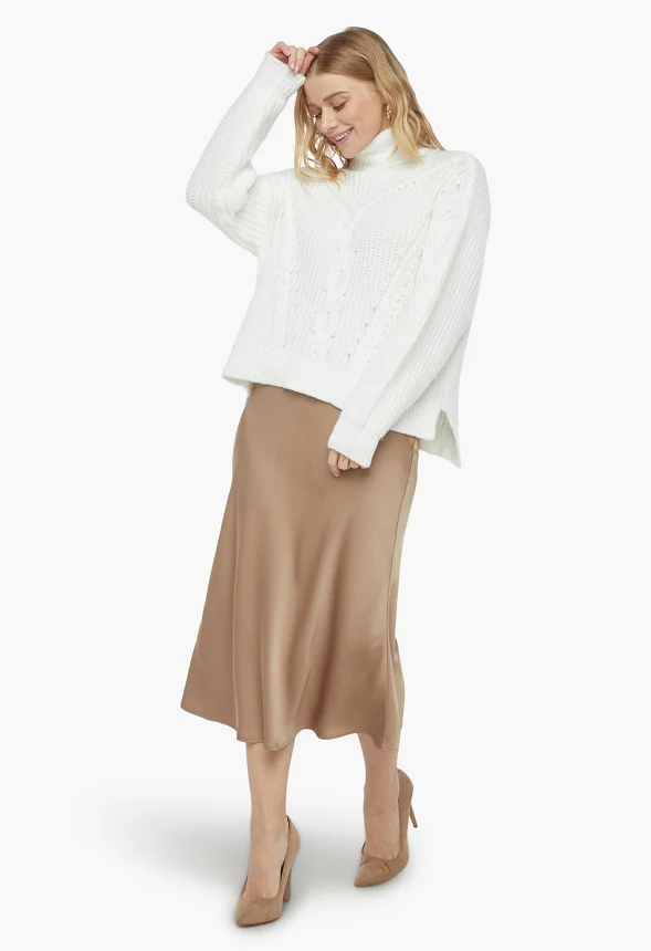 Chunky Cable Sweater - Image 3
