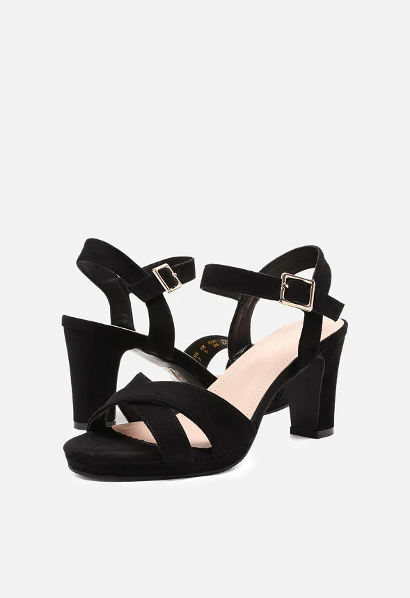Chunky Heel Ankle Strap Sandal - Image 3