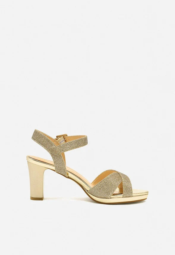 Chunky Heel Ankle Strap Sandal - Image 3