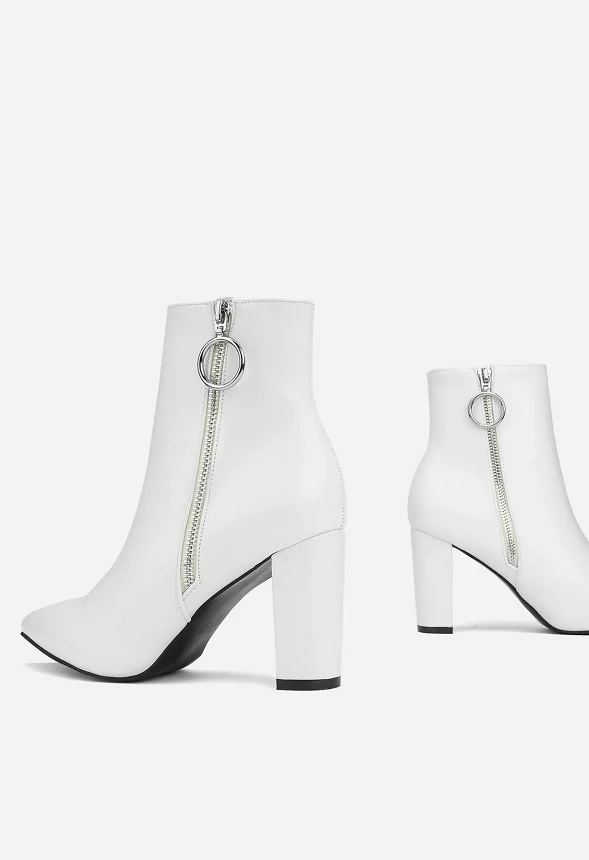 Chunky High Heel Ankle Boot - Image 3