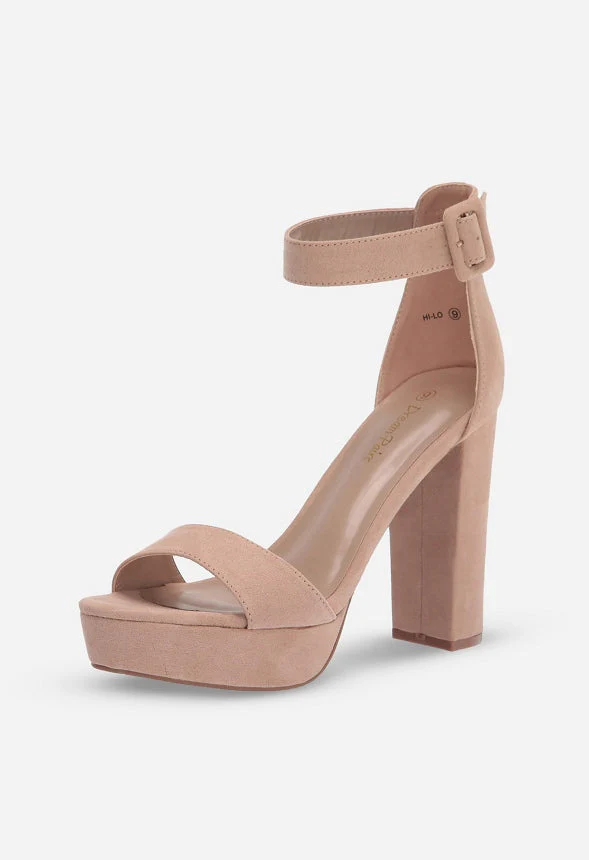 Chunky High Heel Platform Sandal - Image 5