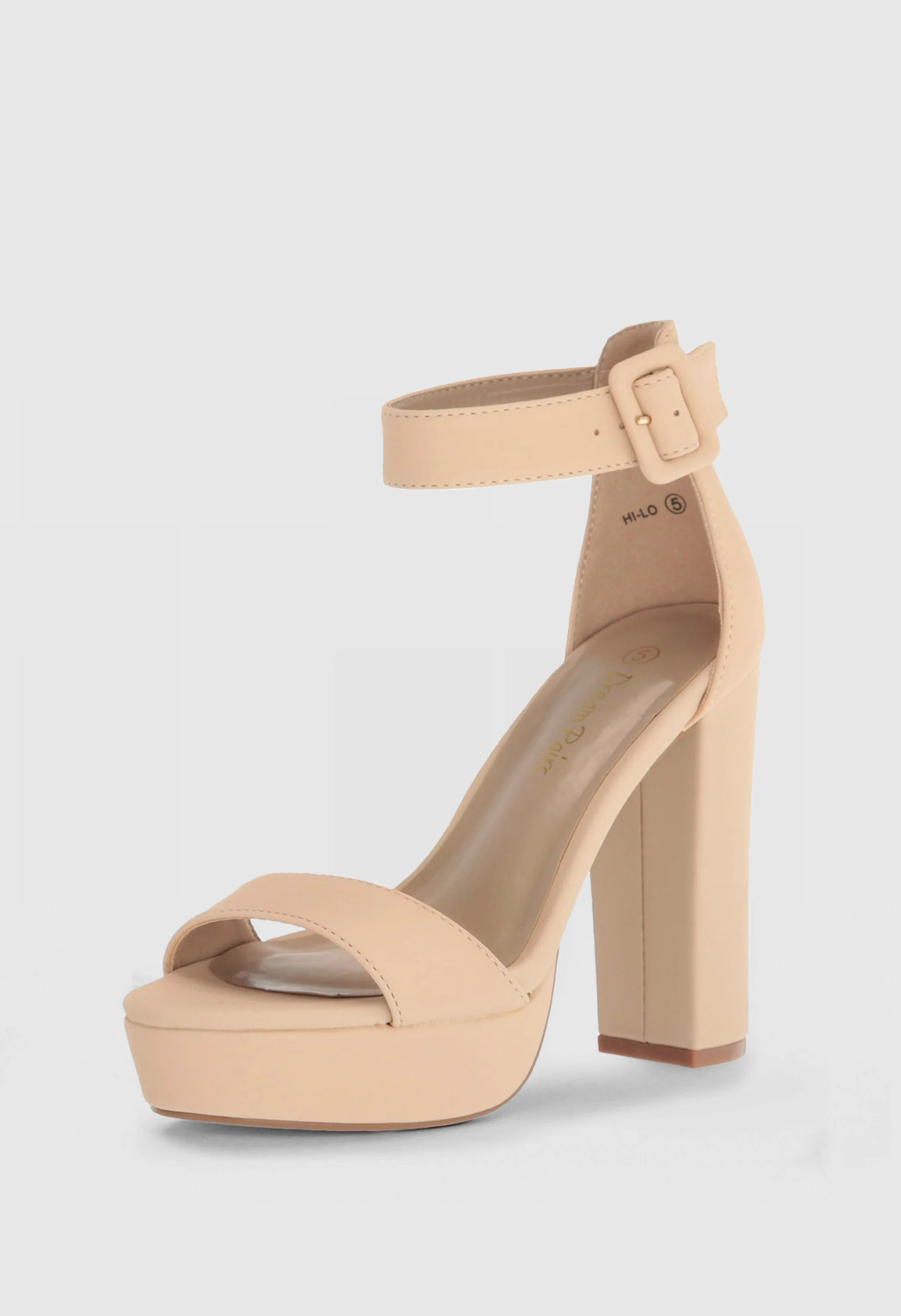 Chunky High Heel Platform Sandal - Image 6