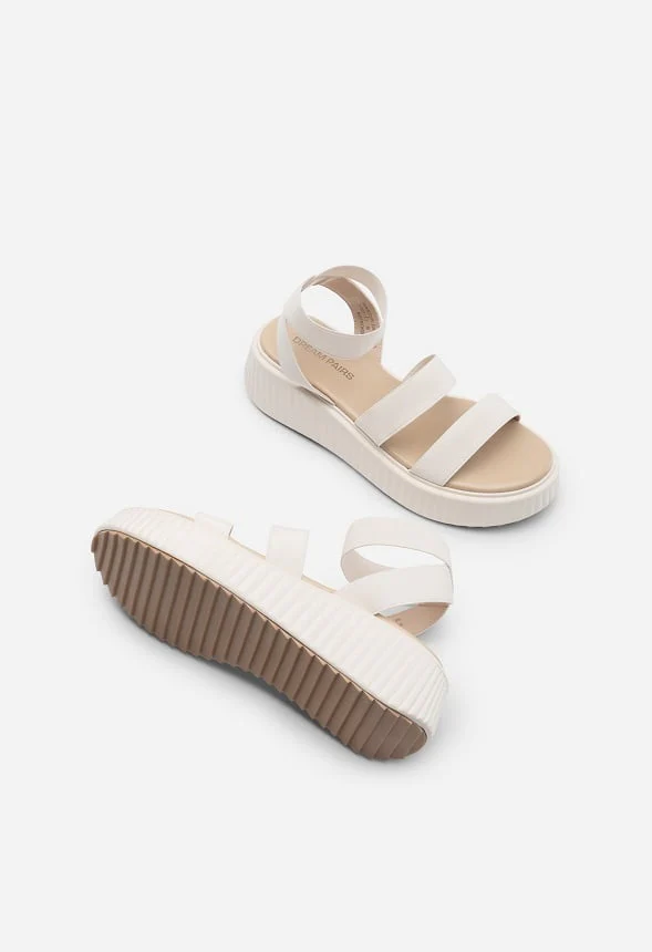 Chunky Platform Wedge Sandals - Image 5
