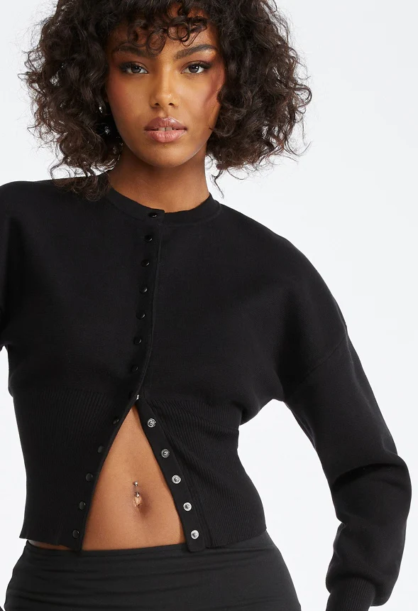 Cinched Waist Cardigan - Image 3