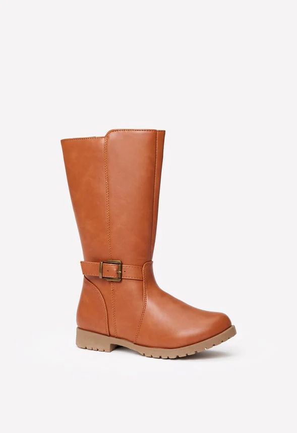 Classic Buckle Riding Boot - Image 2