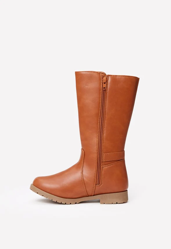 Classic Buckle Riding Boot - Image 3