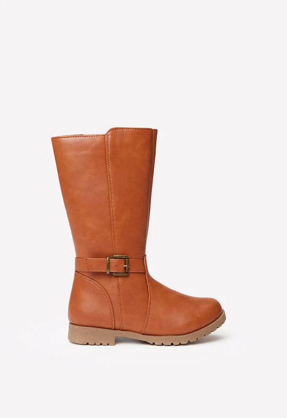Classic Buckle Riding Boot - Image 4