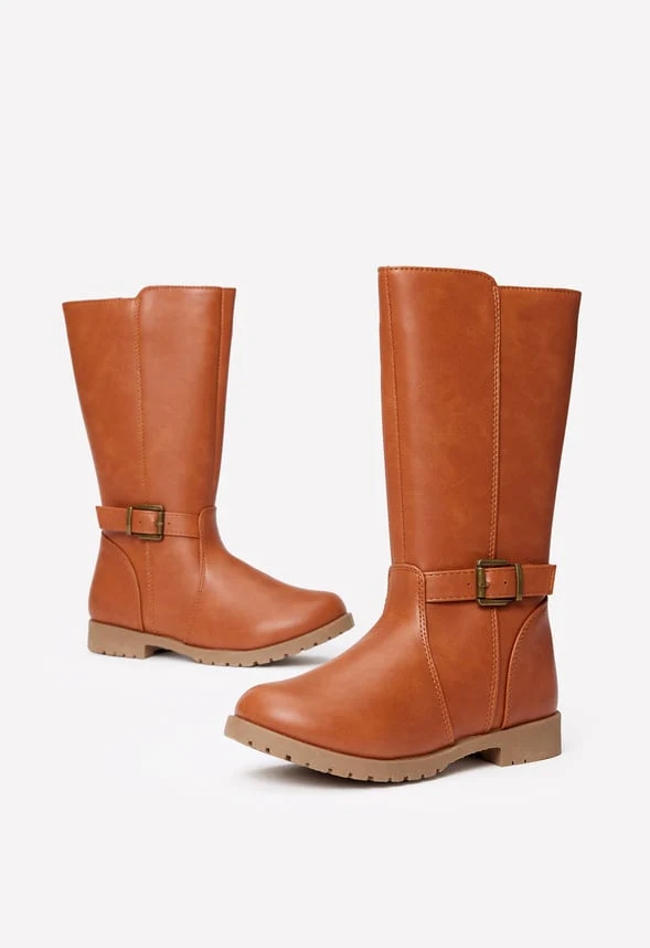 Classic Buckle Riding Boot - Image 6