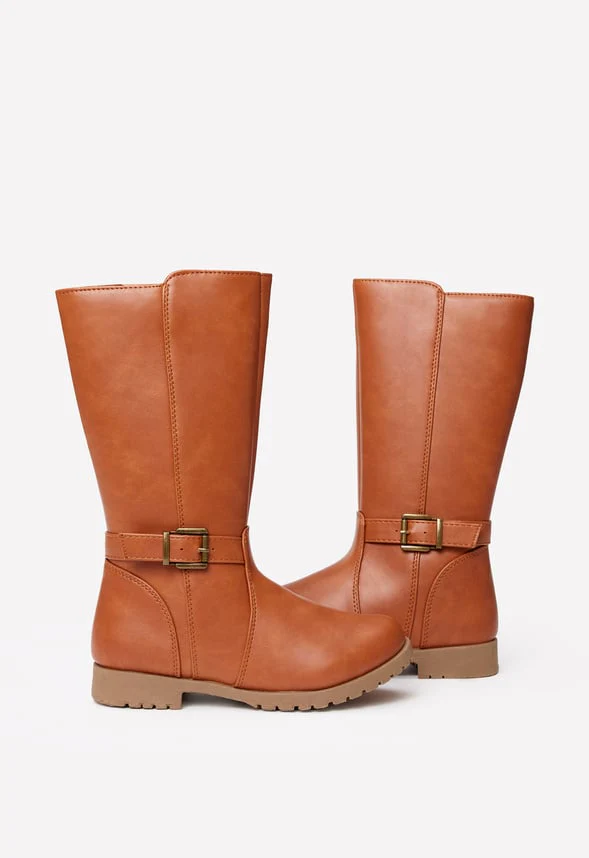 Classic Buckle Riding Boot - Image 7