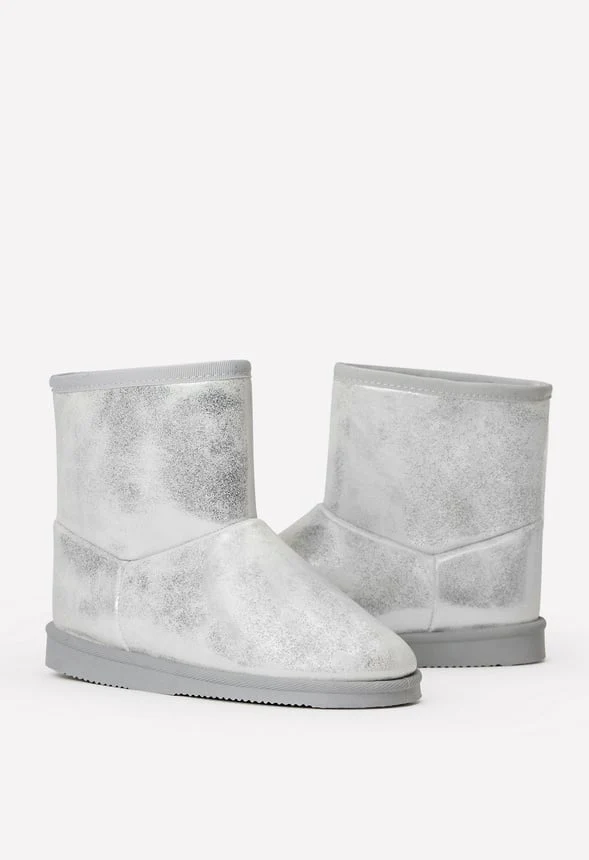 Classic Metallic Fuzzy Boot - Image 2