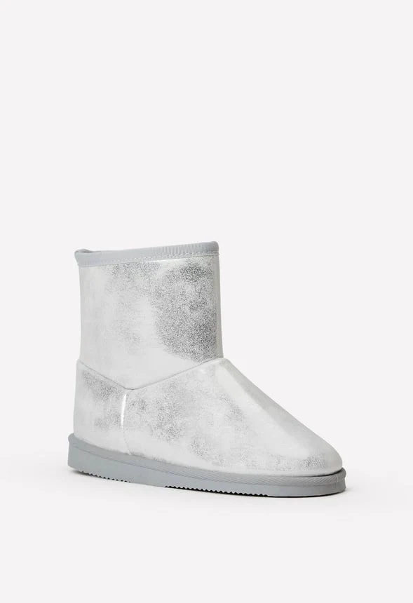 Classic Metallic Fuzzy Boot - Image 3