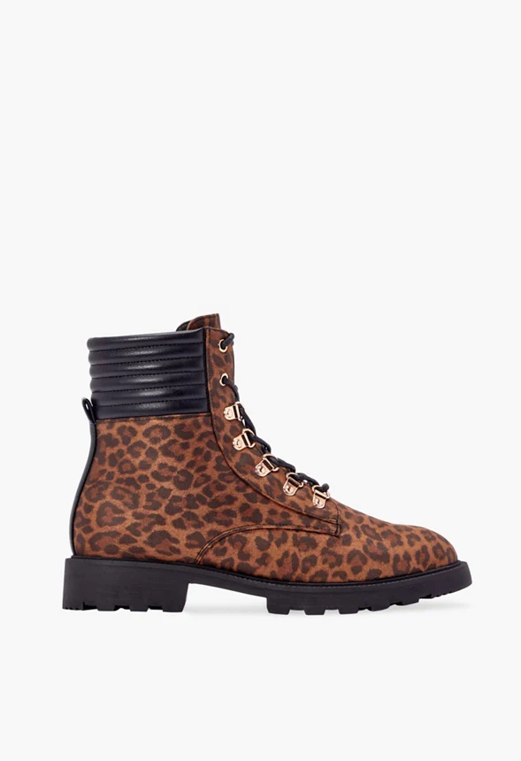 Claudine Lace-Up Lug Sole Hiker Boot