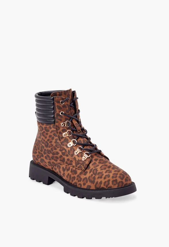 Claudine Lace-Up Lug Sole Hiker Boot - Image 2