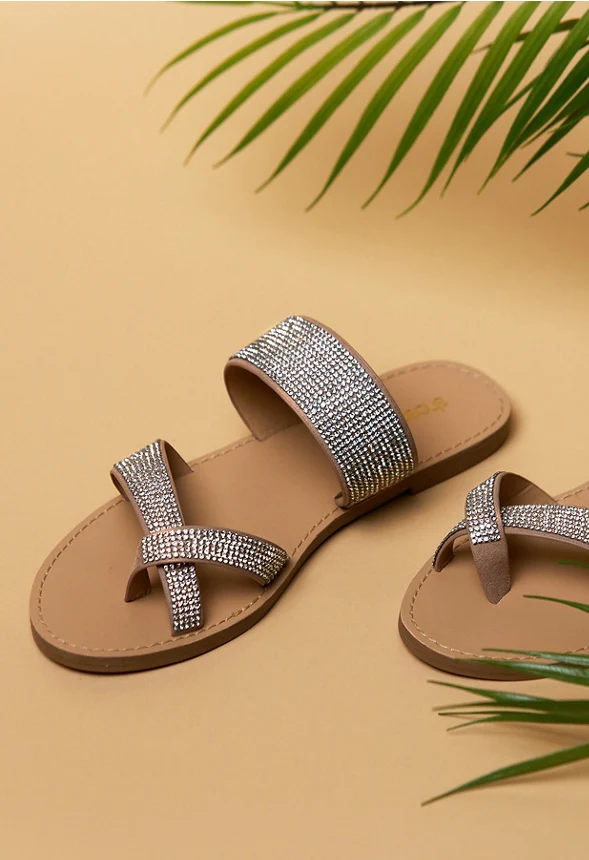 Cloey Faux Leather Slide - Image 8