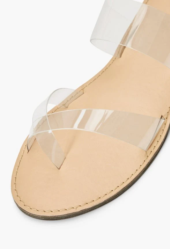 Cloey Faux Leather Slide - Image 4