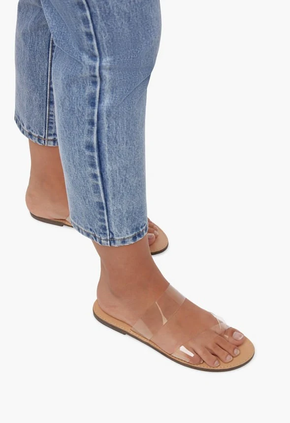 Cloey Faux Leather Slide - Image 5