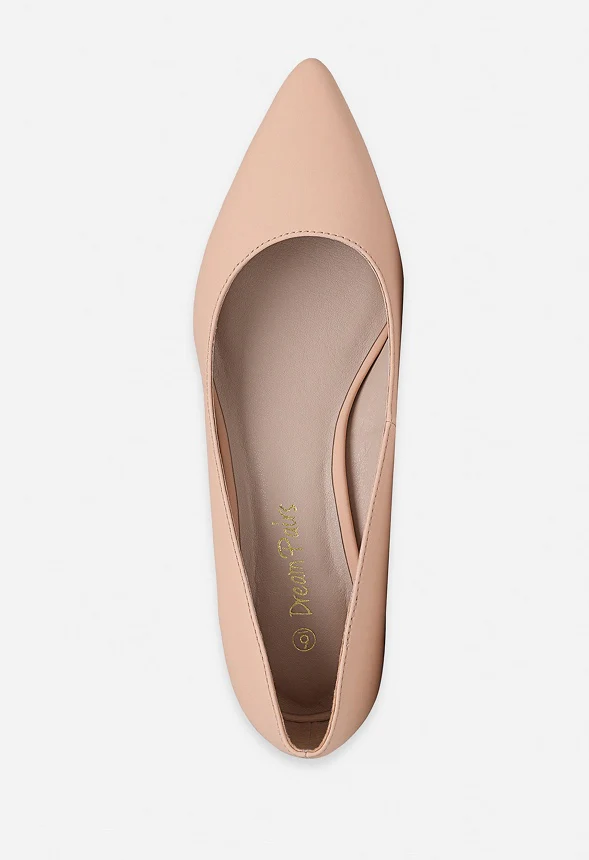 Closed Toe Block Heel Pump - Image 3