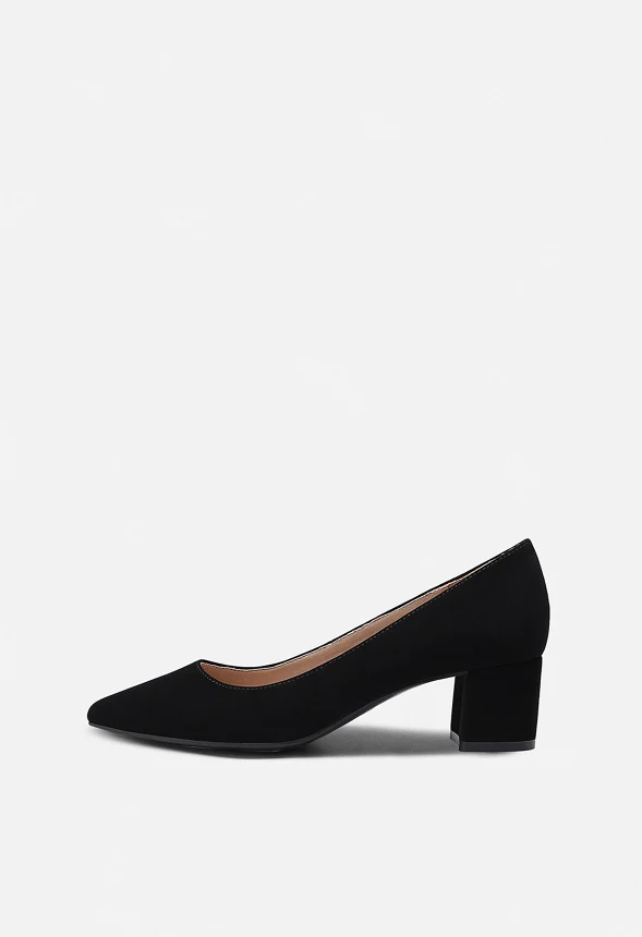 Closed Toe Block Heel Pump - Image 2