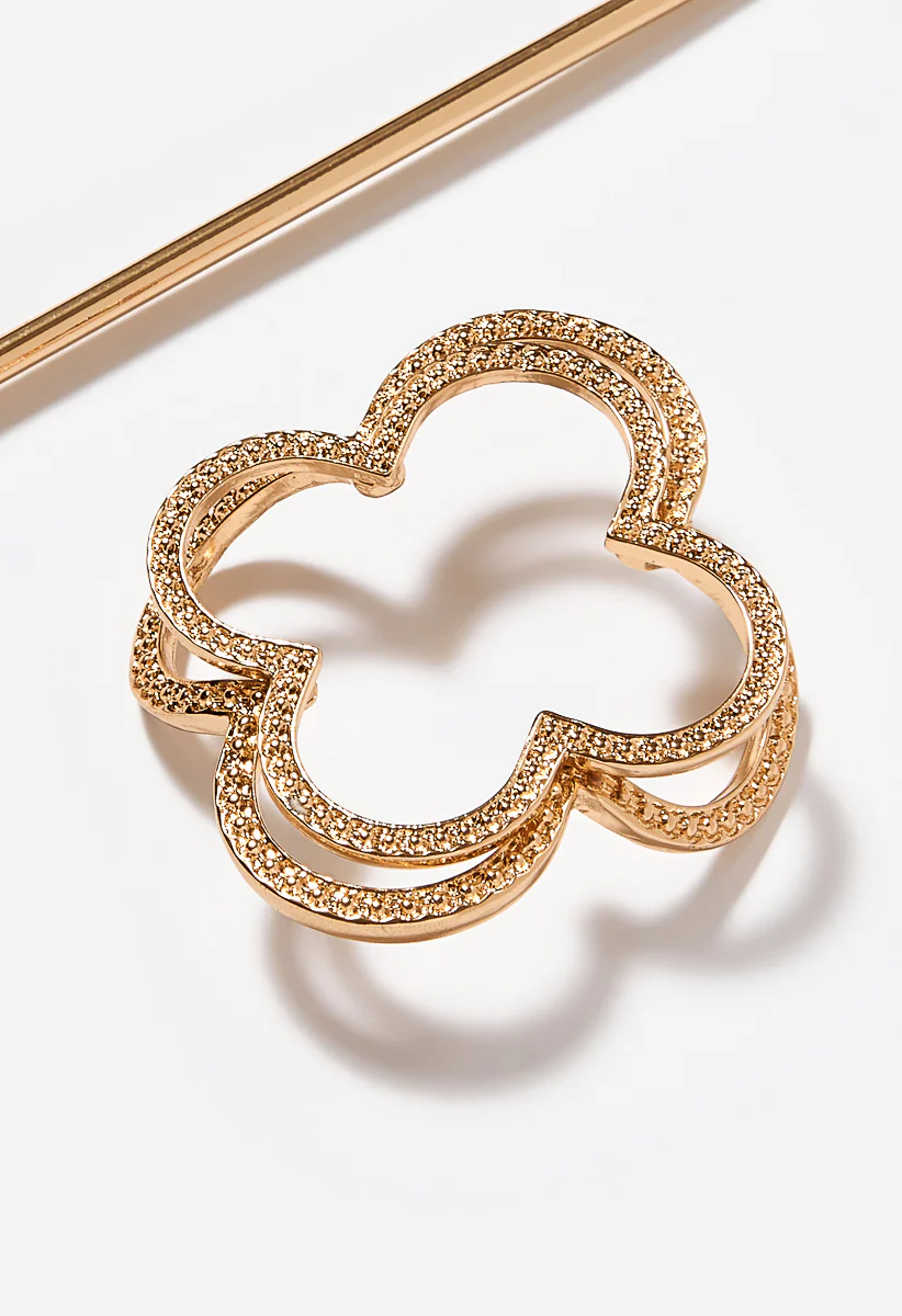 Clover Hair Ring - Image 4