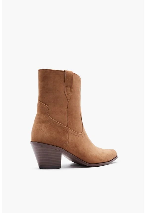 Colby Western Heeled Bootie - Image 3
