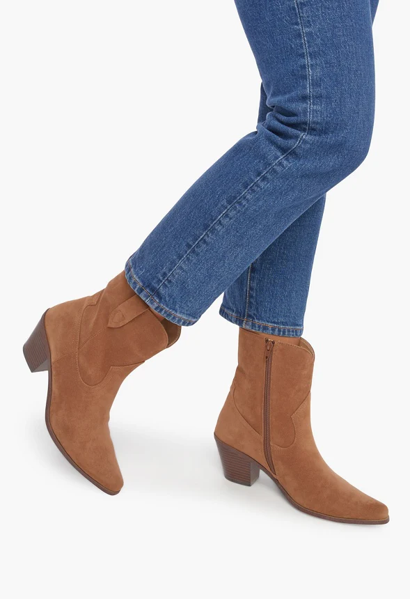 Colby Western Heeled Bootie - Image 5