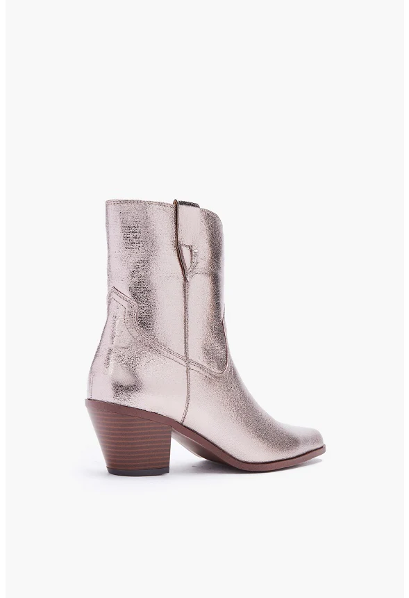 Colby Western Heeled Bootie - Image 3
