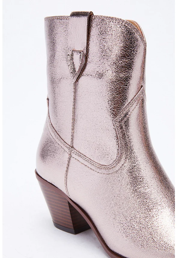 Colby Western Heeled Bootie - Image 4