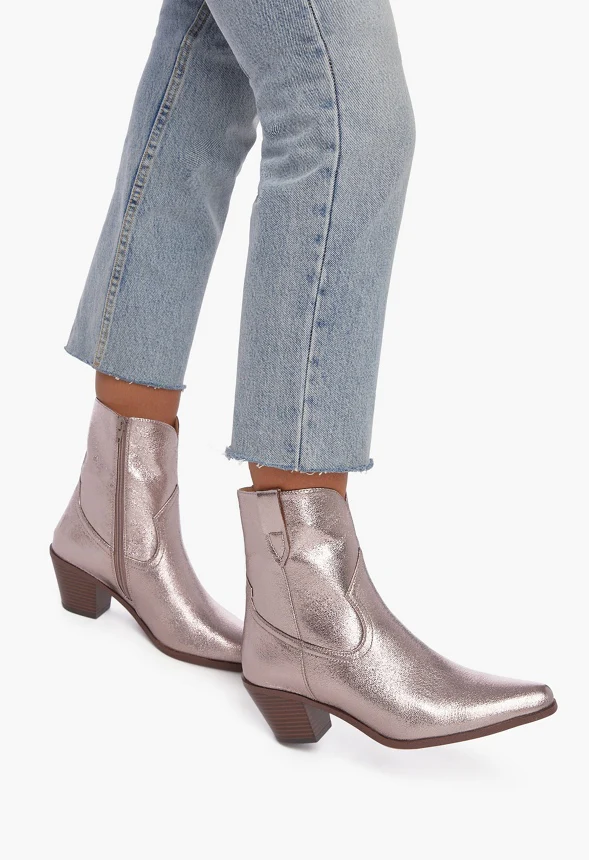 Colby Western Heeled Bootie - Image 5