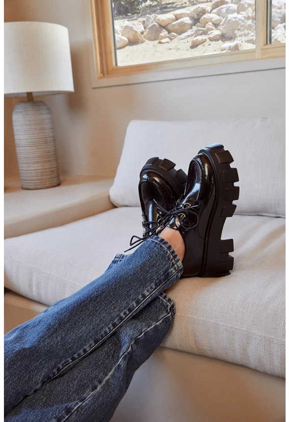 Colette Lug Sole Loafer - Image 10
