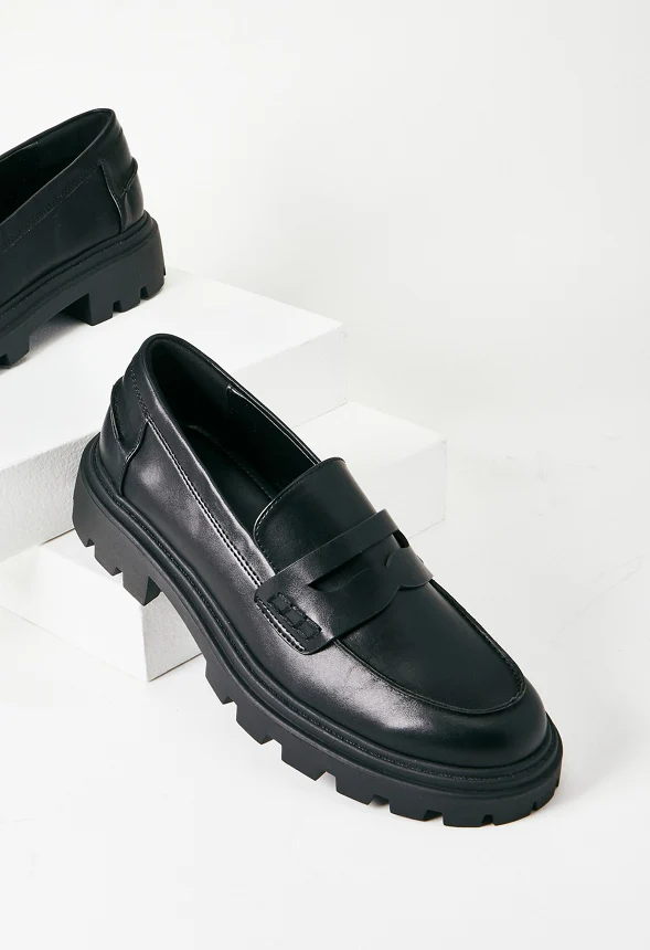 Colette Lug Sole Loafer - Image 6