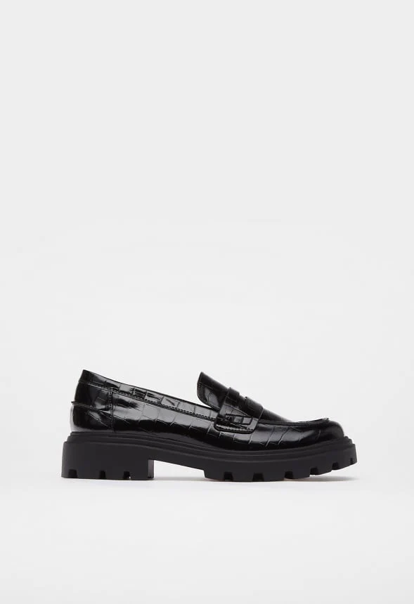 Colette Lug Sole Loafer - Image 4