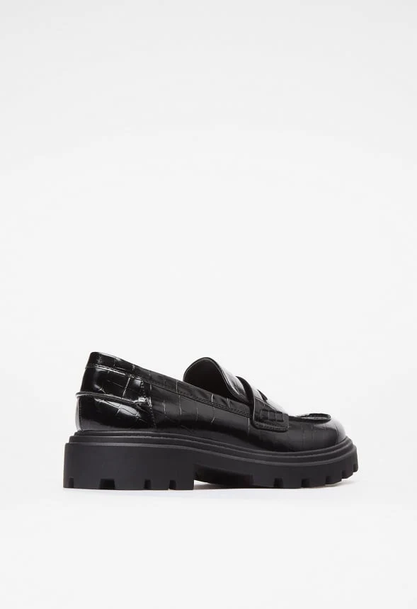 Colette Lug Sole Loafer - Image 5