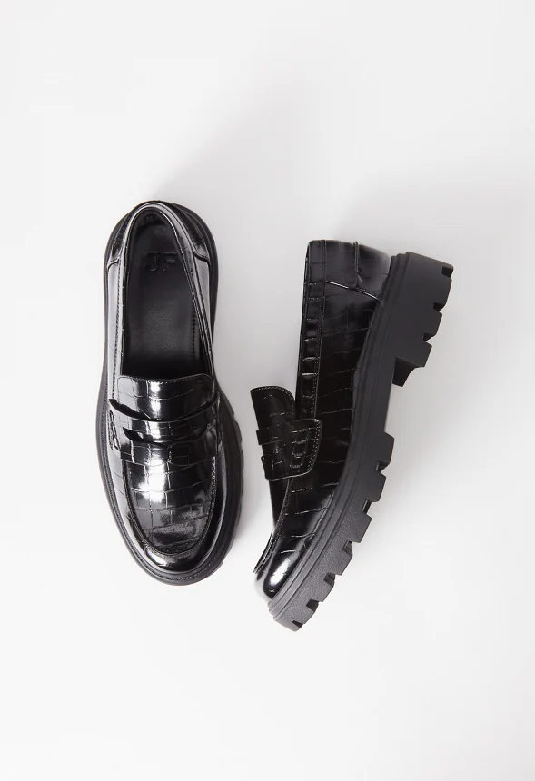 Colette Lug Sole Loafer - Image 6