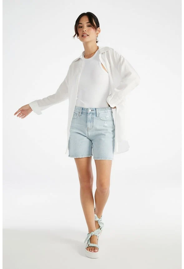 Collins High Rise Bermuda Shorts - Image 4