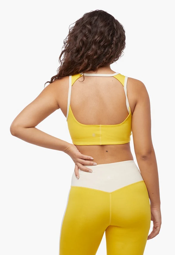 Color Block Sports Bra - Image 2