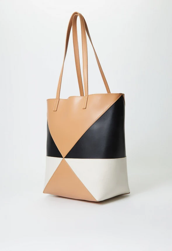 Color Blocked Tote - Image 3