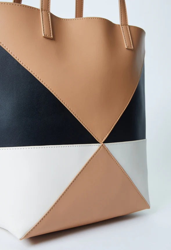 Color Blocked Tote - Image 4