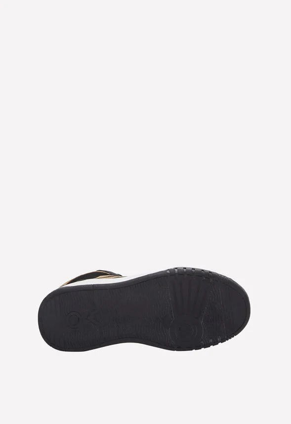 Colorblock Pieced High Top Sneaker - Image 6