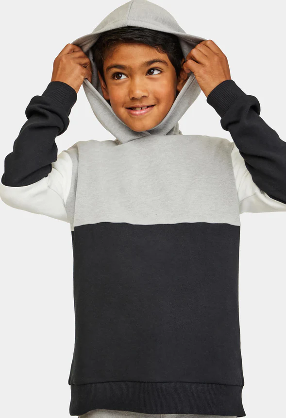 Colorblock Pieced Sweatshirt - Image 2