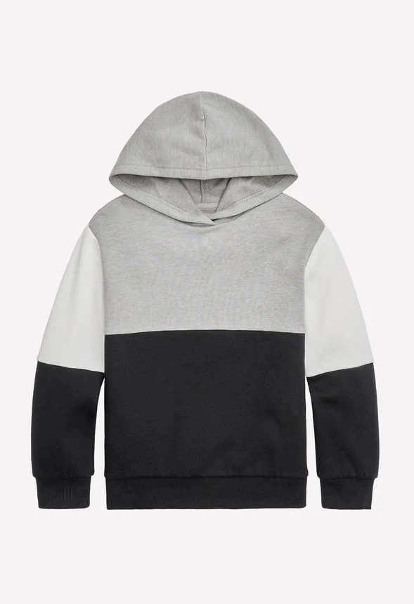 Colorblock Pieced Sweatshirt - Image 3