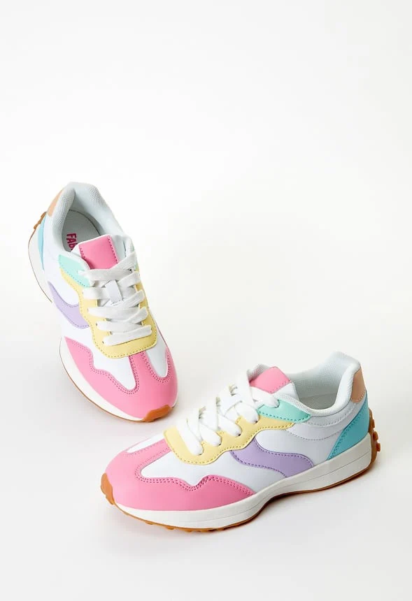 Colorblock Retro Trainer - Image 2