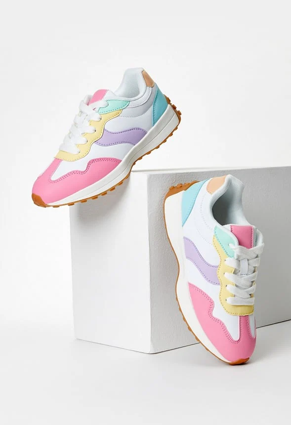 Colorblock Retro Trainer - Image 3