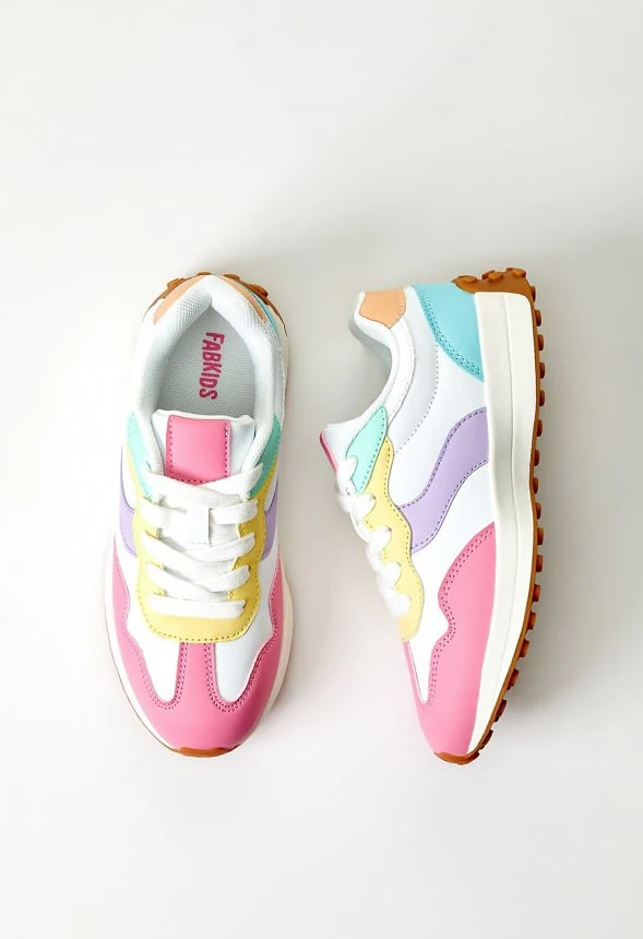 Colorblock Retro Trainer - Image 5